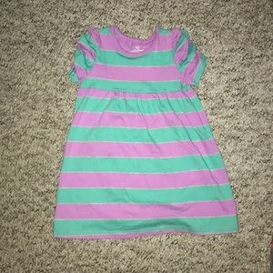 Girls striped dress